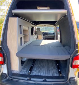 HP Camper yellow interior