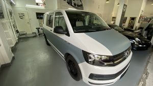 HP Camper weiss grau