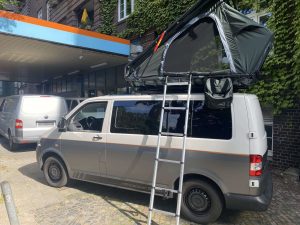 HP Camper weiss grau roof tent