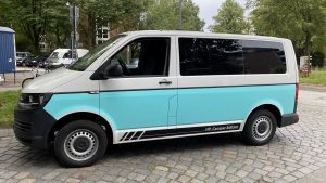 HP Camper custom turquoise